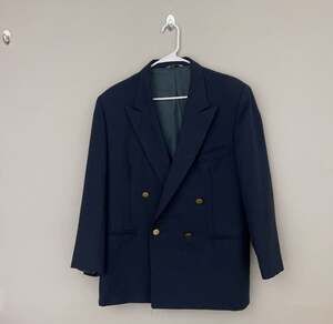 Hunt Valley Vintage Navy Double Breasted Blazer Men's 40S